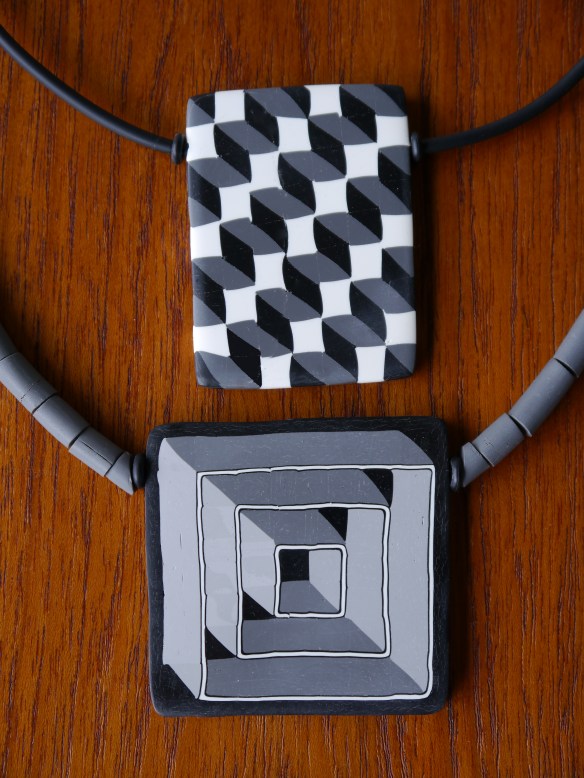geometric pendants
